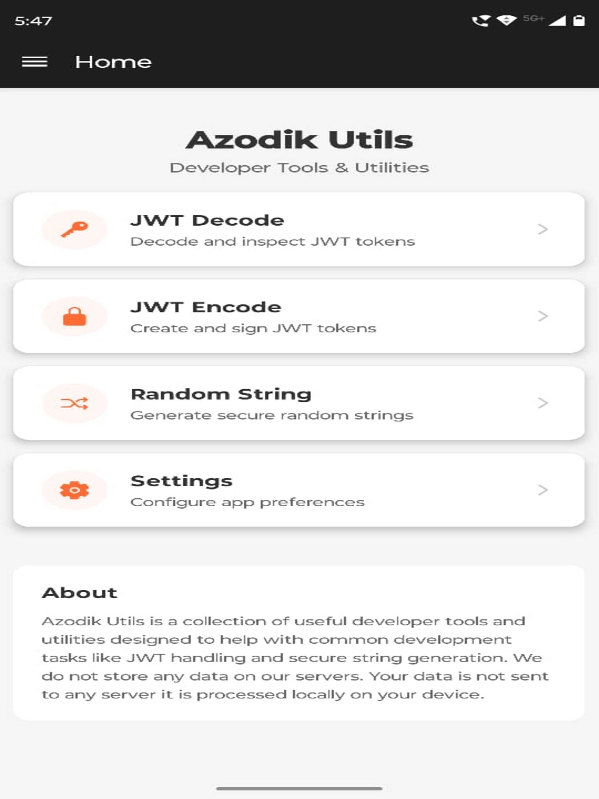 Azodik Utils - Developer Tools screenshot 5