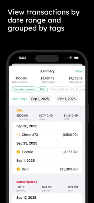 Ledger Mate screenshot 3