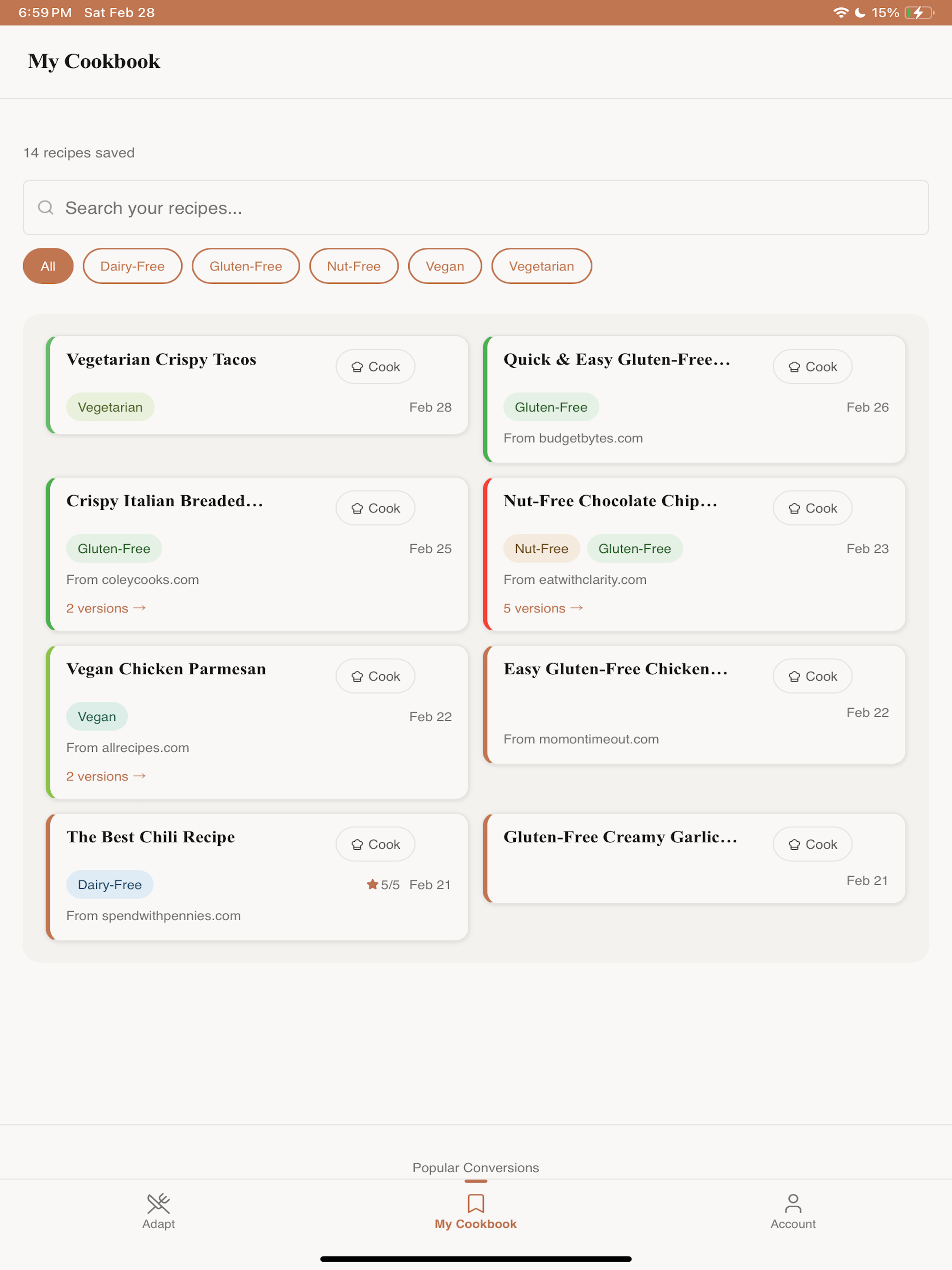 RecipeFix: Recipe Converter screenshot 9