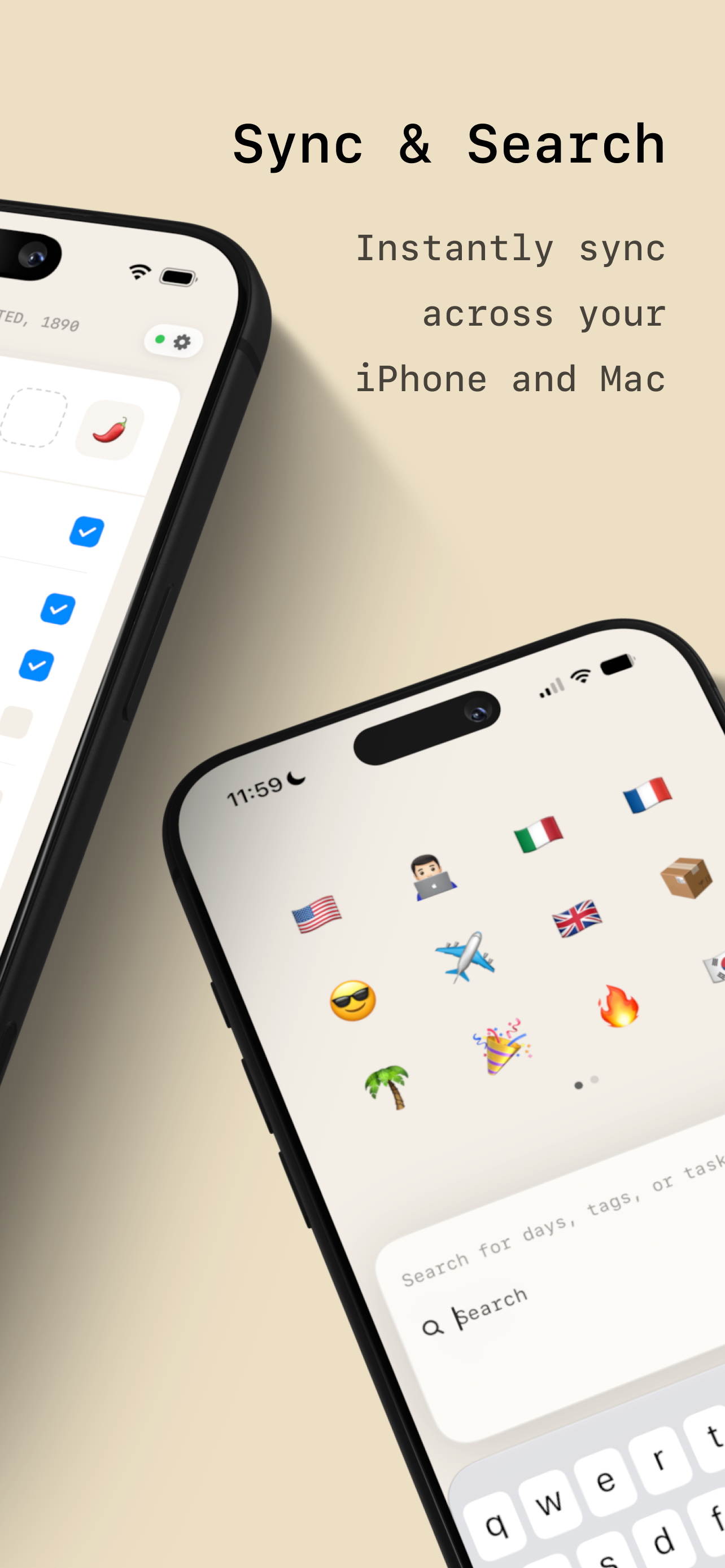Onka, a calm daily planner screenshot 2