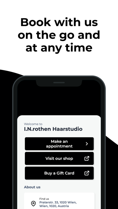 rothen Haarstudio Screenshot
