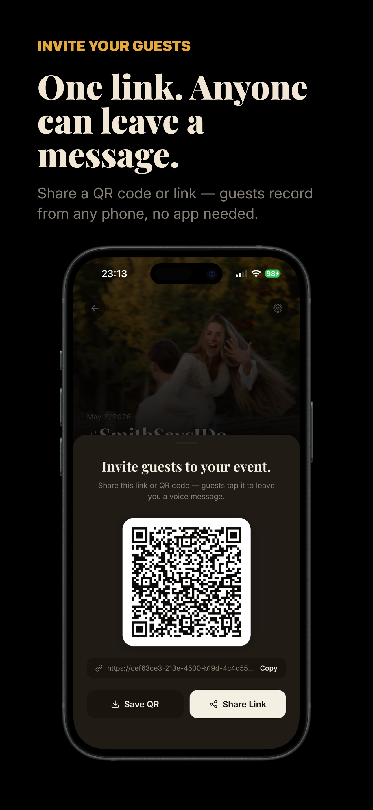 Dial Moments: Audio Guestbook