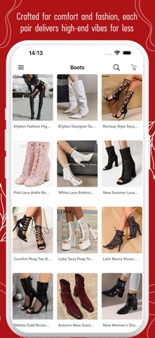 Fashion Shoes Shopping Shop iPhone screenshot