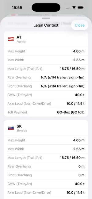 iDrive Truck screenshot 3