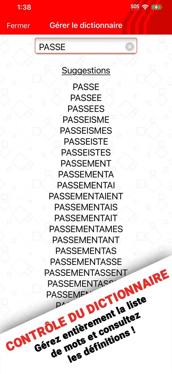 Screenshot #3 pour Snap Cheats for Wordfeud Cheat