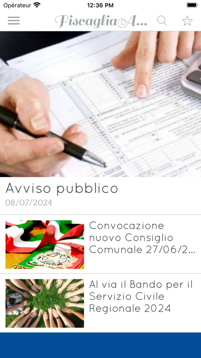 FiscagliApp Screenshot