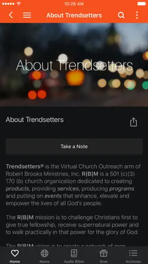 Trendsetters Virtual Church screenshot 2