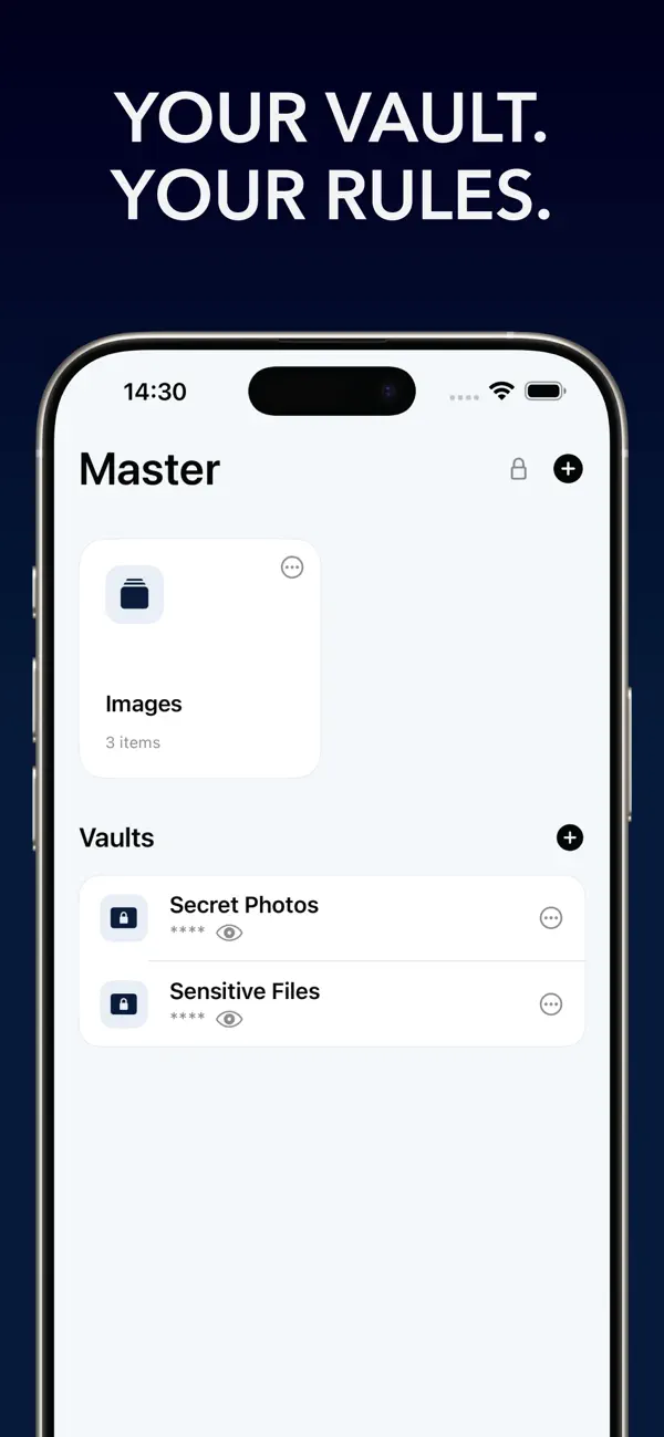 Screenshot #2 pour Stronghold: Photo & File Vault
