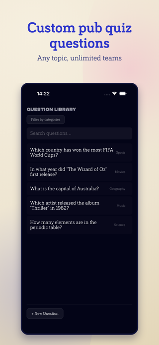 Quizado: Bar Trivia & Pub Quiz Screenshot 5 of 7