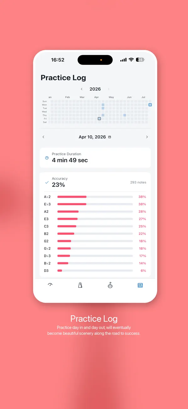 Screenshot #2 pour Tuneify - Pocket Pitch Master