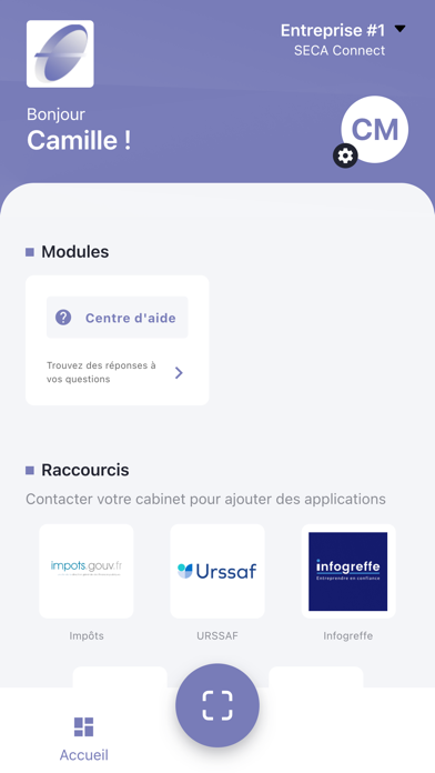 SECA Connect iPhone screenshot