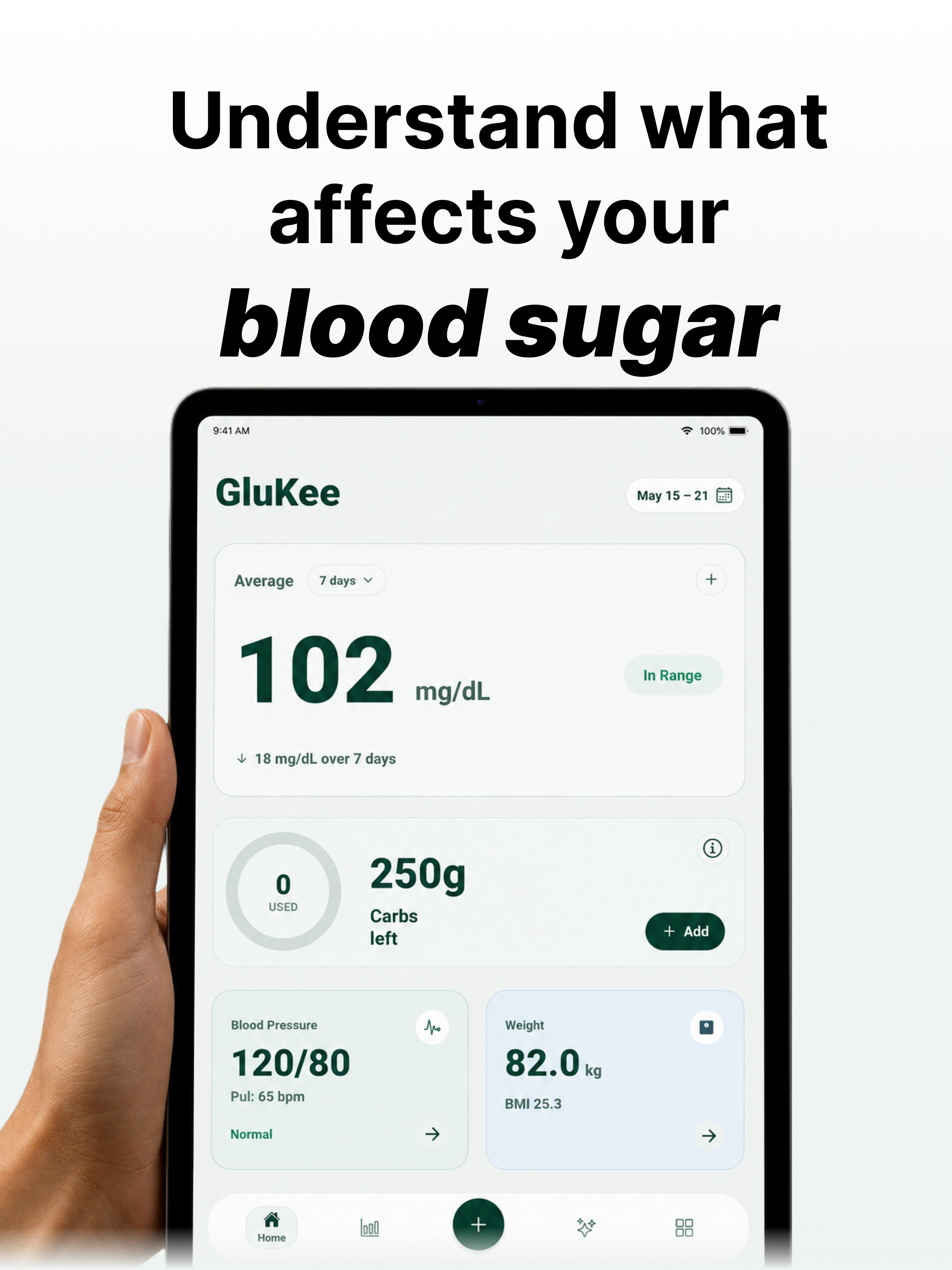 GluKee: Blood Sugar Tracker