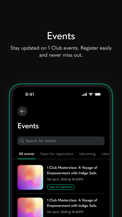 1 Club Screenshot