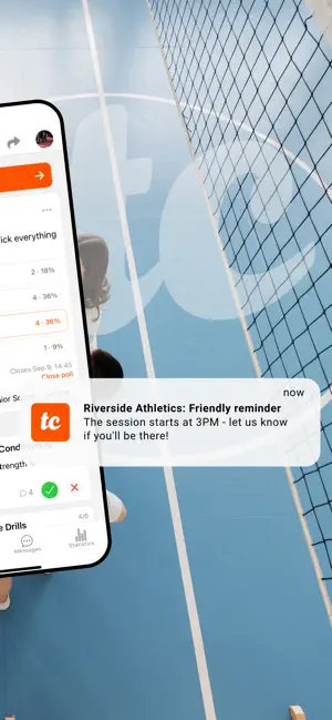 Teamcheck: Sports Attendance screenshot 2