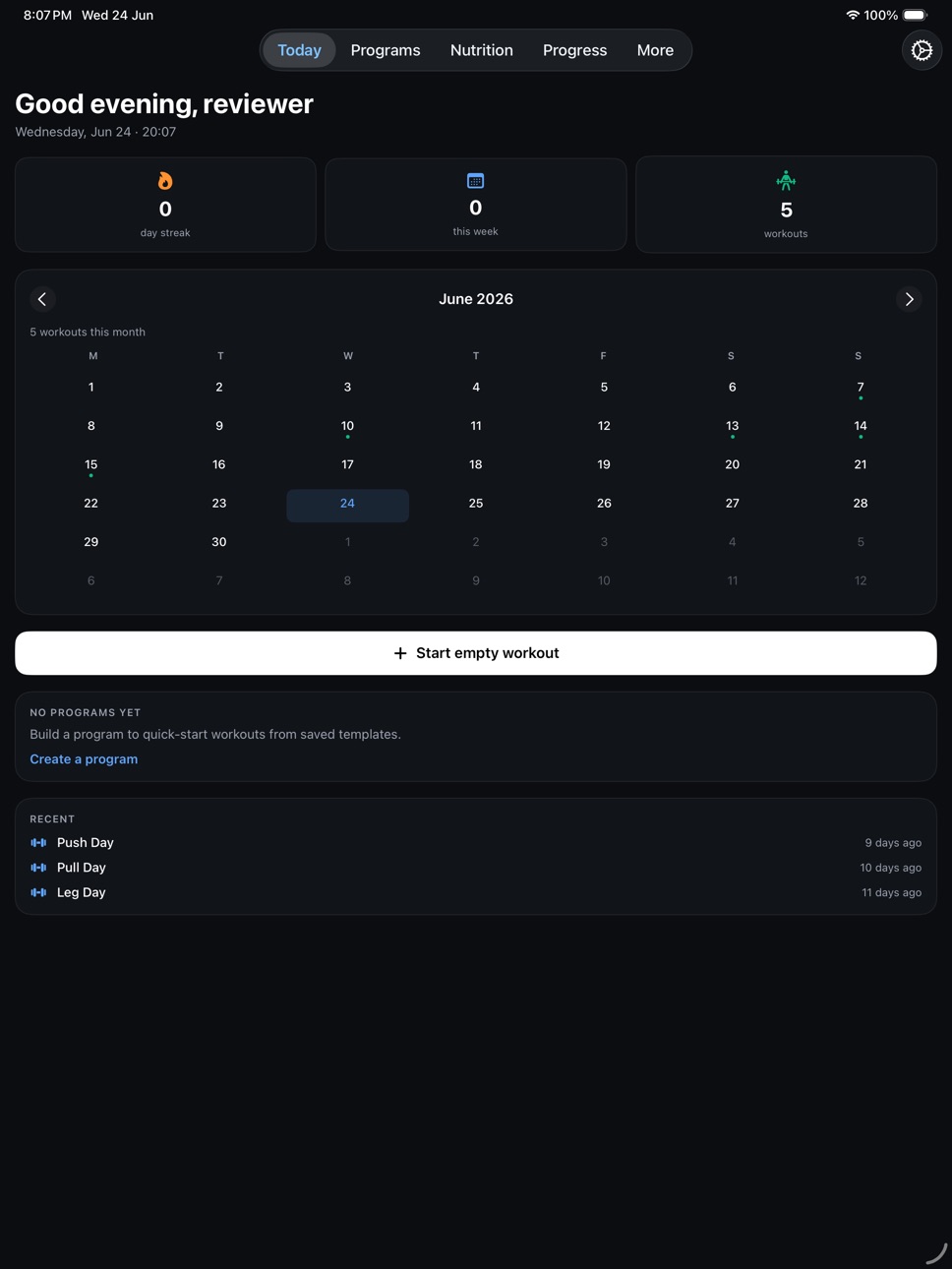 iPad screenshot