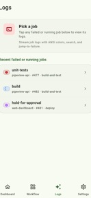 PipeView - CI Monitor screenshot