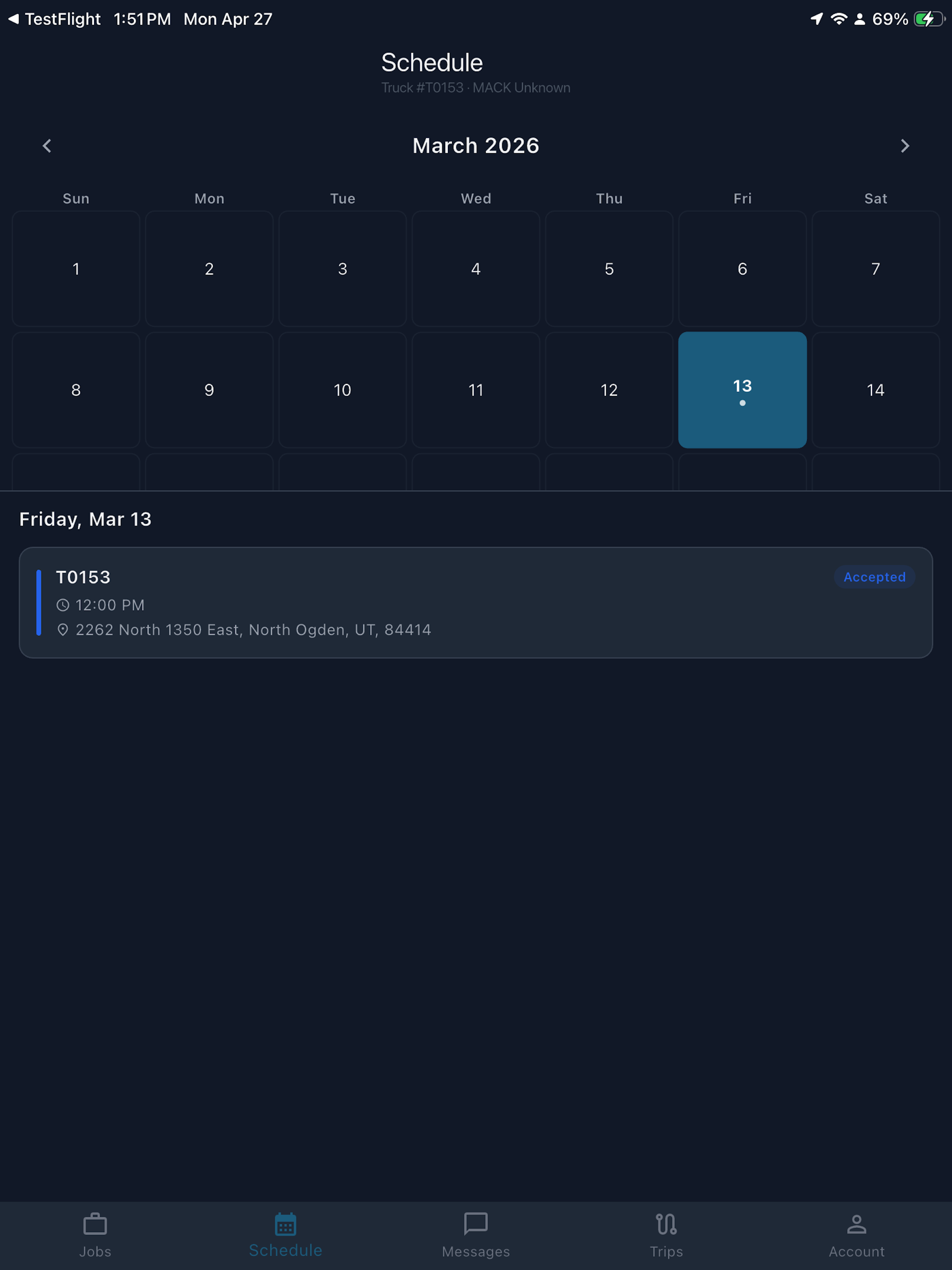 Trackout Driver screenshot 15