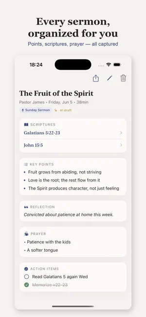 Sermon Notes: Pewly screenshot 1