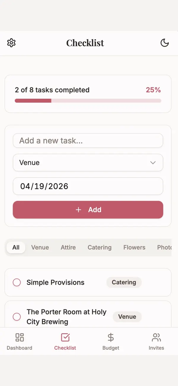Screenshot #2 pour My Wed Plan