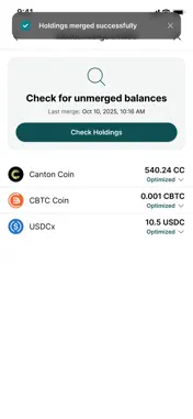 Console Wallet screenshot 7