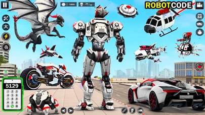 Dragon Robot FireFighter Truck Screenshot
