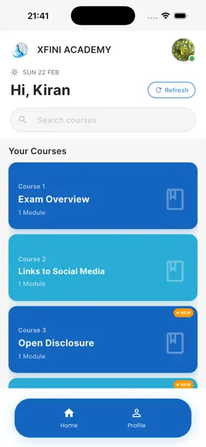 Xfini Academy screenshot 1