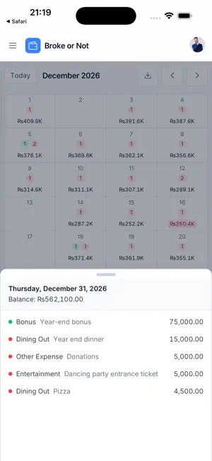 Broke or Not - Budget Planner screenshot 3