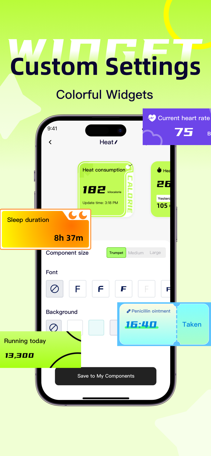 Health Widget - Heart Rate
