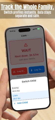 FeverSafe: Sick Child Tracker Screenshot 4 of 5