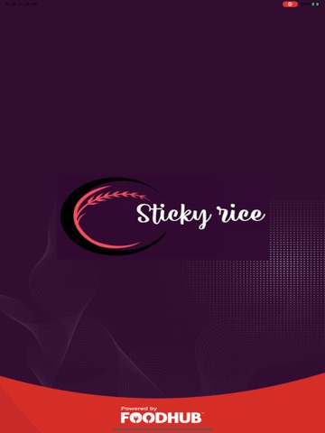 Sticky Rice Restaurant iPad screenshot