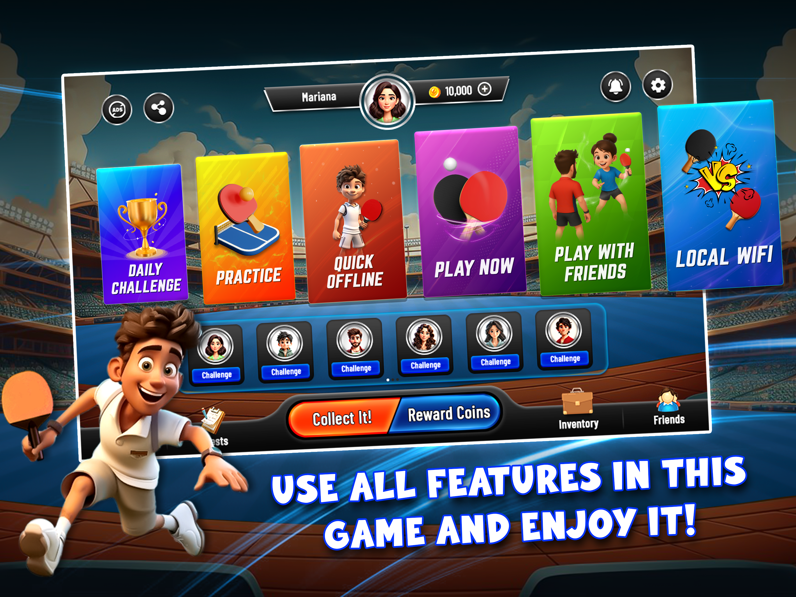 Table Tennis - Multiplayer screenshot 9