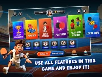 Table Tennis - Multiplayer iPad screenshot