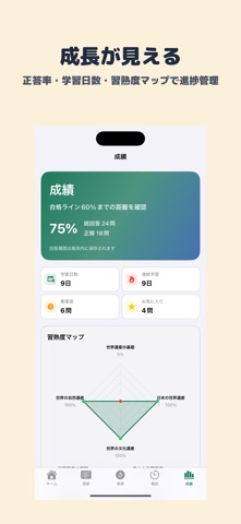 世界遺産検定 3級 | 2026年対策問題 のスクリーンショット