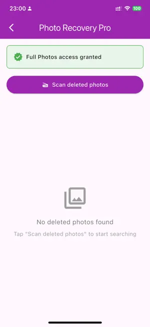 Photo Recovery - Restore screenshot 2