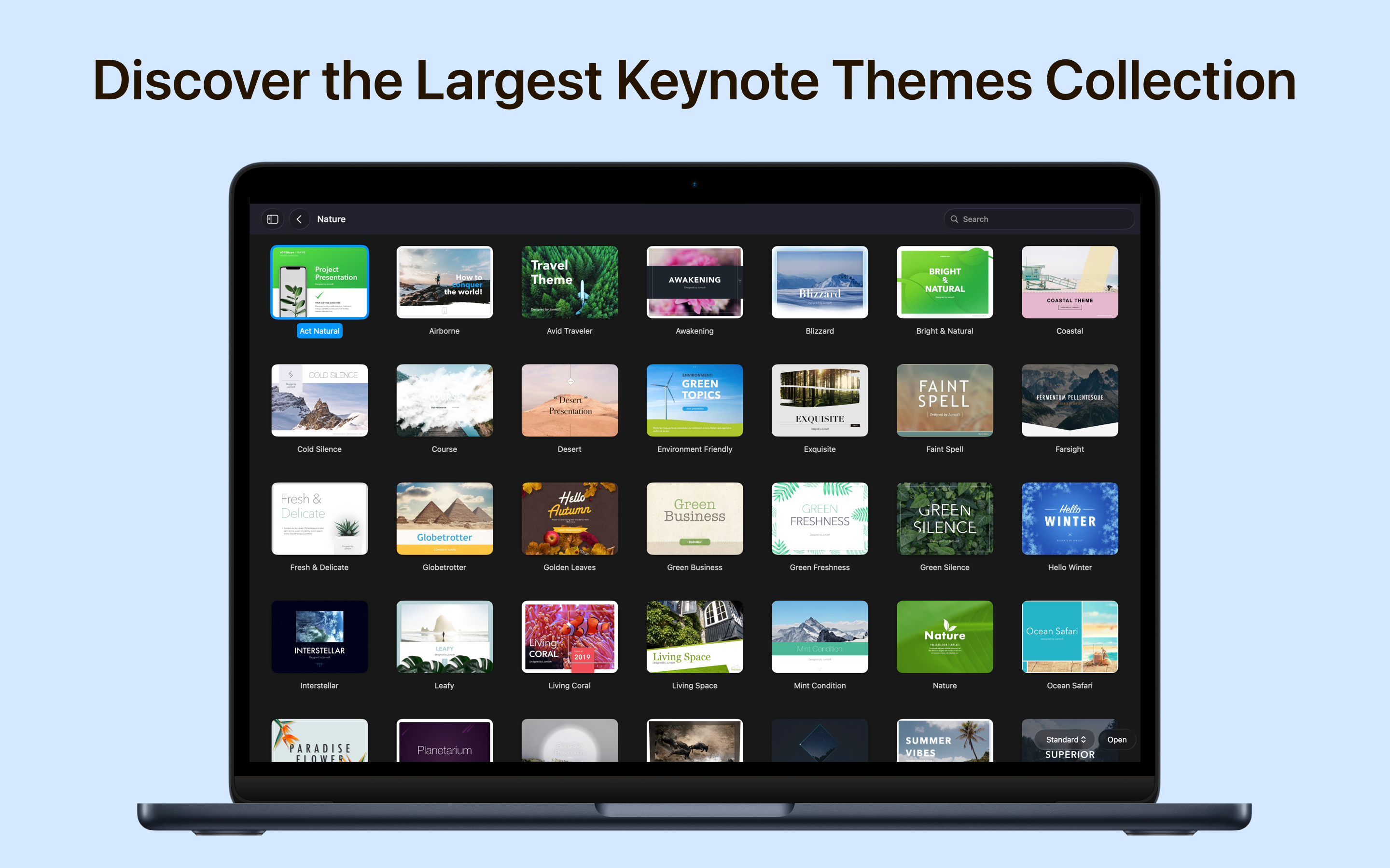 Toolbox for Keynote: Templates