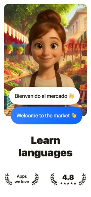 Speekeezy Language Practice AI screenshot 1