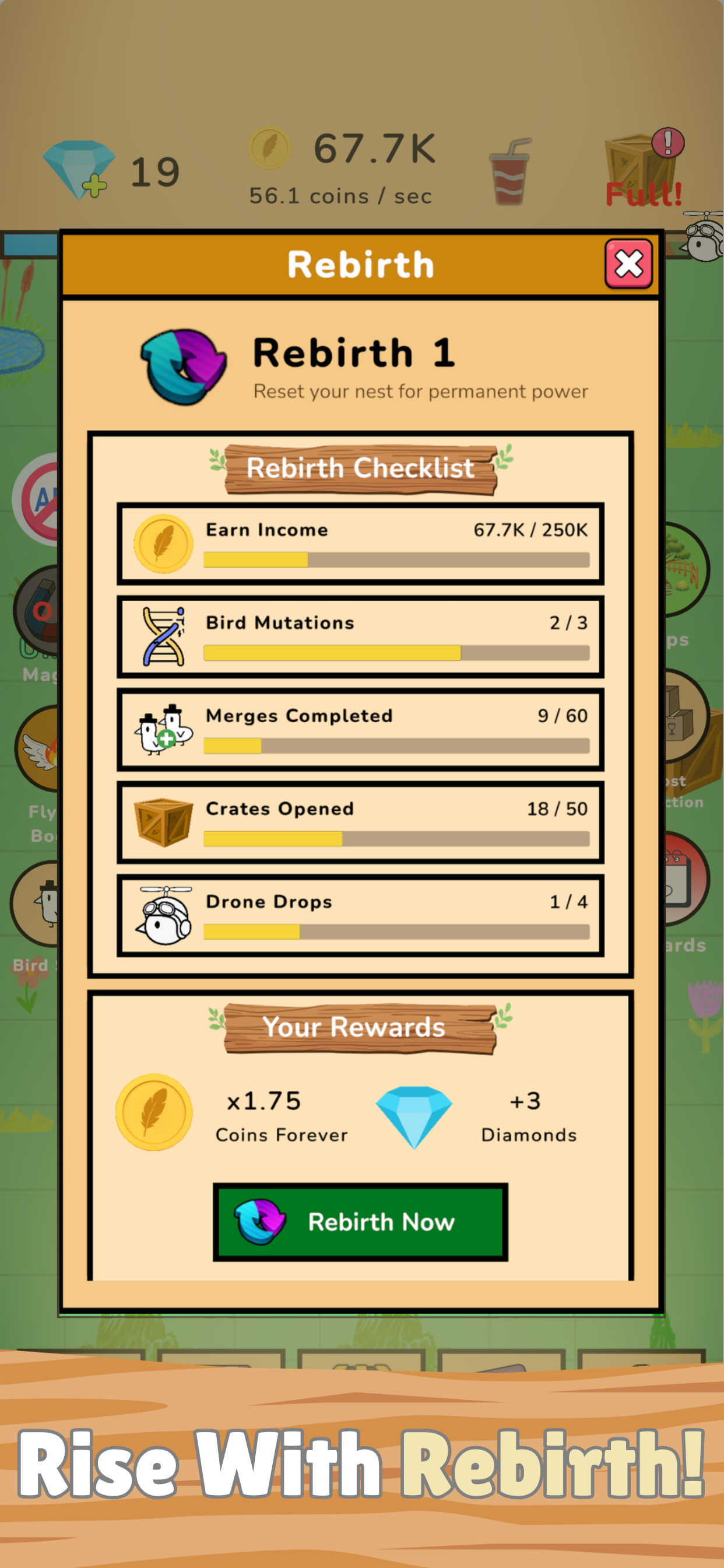 Bird Merge: The Nest Game screenshot 5
