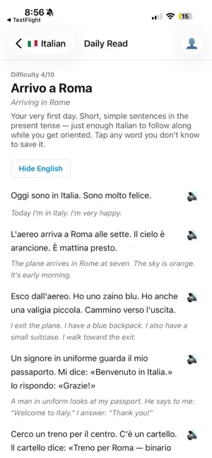 Allora: Learn Languages screenshot 3