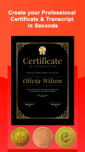 Certificate Maker: Diploma AI screenshot 1