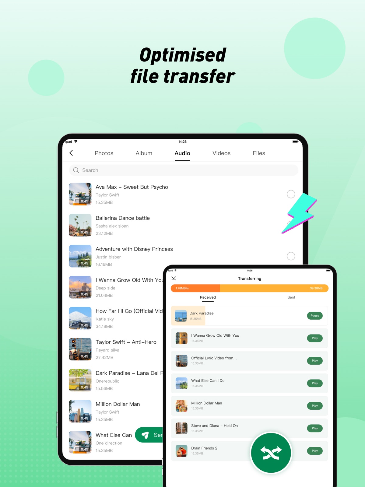 Xender: Transfer, Share Files ipad screenshot 2
