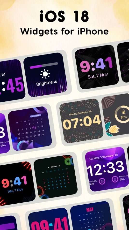 #1. Color Widgets & Themes Changer (iOS) Podle: ZipoApps