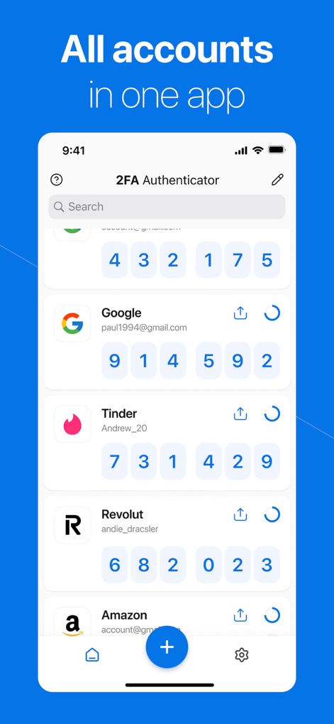 2FA Authenticator • Auth App+ - Productivity App | MWM