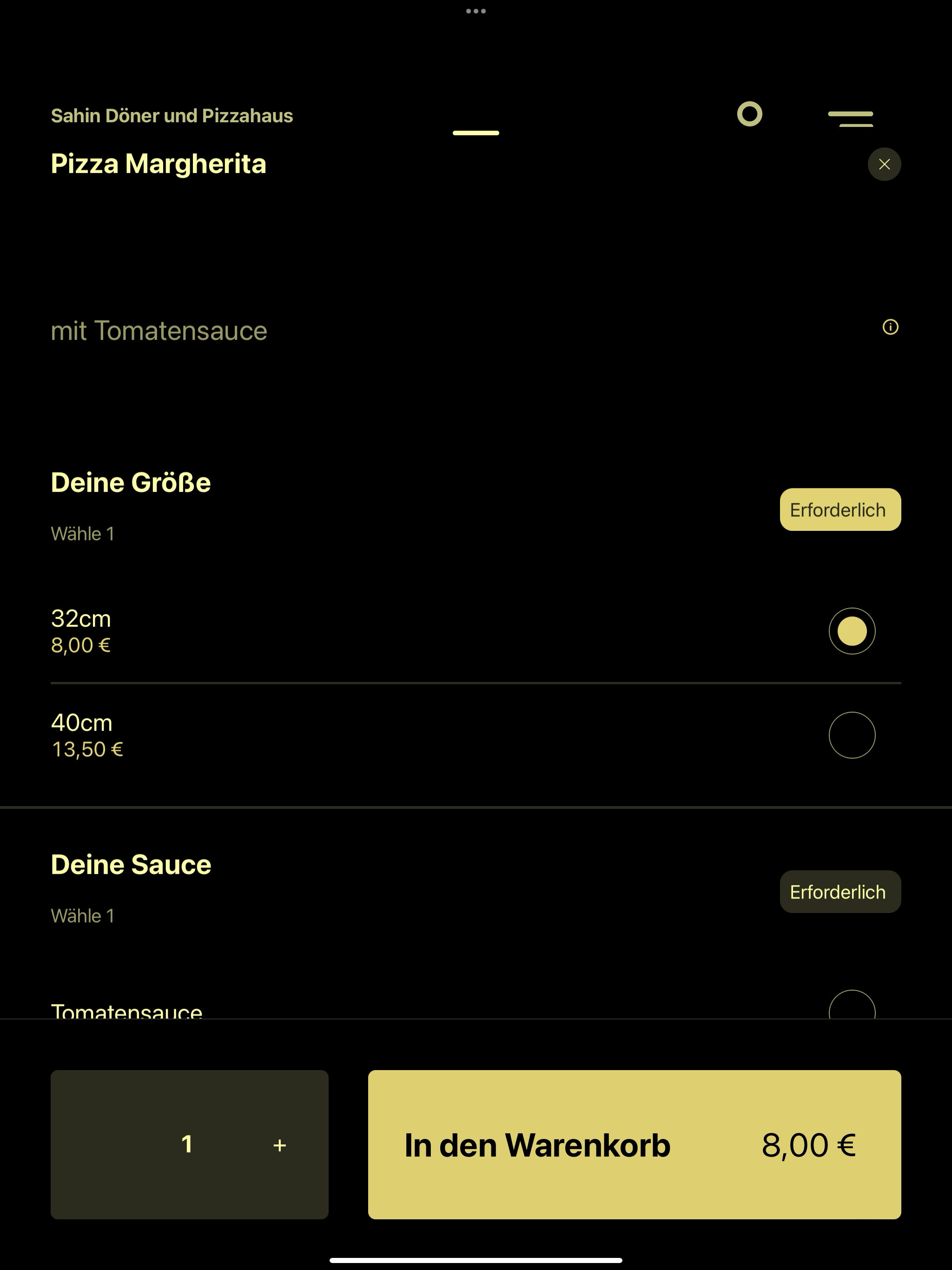 Sahin Döner und Pizzahaus DE