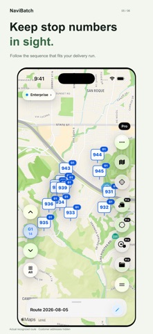 NaviBatch Route Planner Screenshot 5 of 6