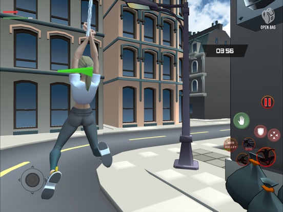 Screenshot #5 pour Rope Flying - Girl Super Hero