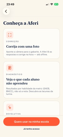 Aferi - Corretor de Gabaritos Screenshot 3 of 3