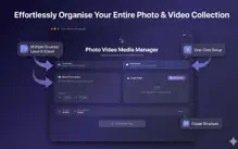 Photo and Video media Manager iPhone image 1