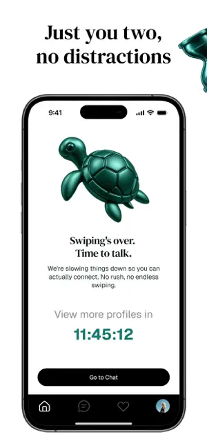 Turtle: Slow Dating App & Chat screenshot 3