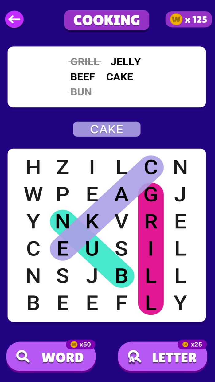 Word Search Puzzle Fun Games