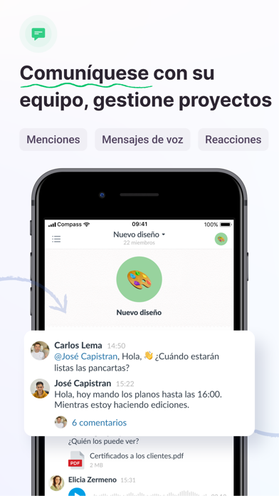 Compass - Business Messenger screenshot 4